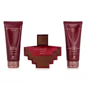 Afnan Ornament Purple Allure Dárková sada Parfumovaná voda 100 ml + Sprchový gel 100 ml + Tělové mléko 100 ml
