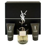 Yves Saint Laurent L´Homme Dárková sada, toaletní voda 60ml + balzám po holení 50ml + sprchový gel 50ml