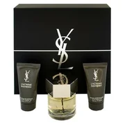 Yves Saint Laurent L´Homme Dárková sada, toaletní voda 60ml + balzám po holení 50ml + sprchový gel 50ml