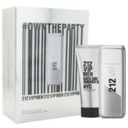 Carolina Herrera 212 VIP Men Dárková sada, toaletní voda 100ml + sprchovy gel 100ml (Travel set)