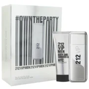 Carolina Herrera 212 VIP Men Dárková sada, toaletní voda 100ml + sprchovy gel 100ml (Travel set)