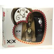 Mexx XX Lovesome Dárková sada, XX Lovesome toaletní voda 20ml + Mysterious sprchový gel 50ml + Lovesome sprchový gel 50ml 