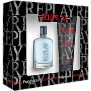 Replay Jeans Spirit! for Him Dárková sada, toaletní voda 30ml + sprchový gel 100ml
