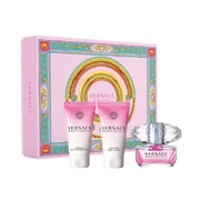 Versace Bright Crystal Dárková sada, toaletní voda 50ml + tělové mléko 50ml + sprchový gel 50ml 