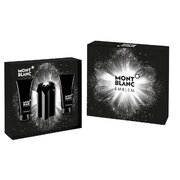 Mont Blanc Emblem Dárková sada, toaletní voda 100ml + balzám po holení 100ml + sprchový gel 100ml