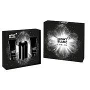 Mont Blanc Emblem Dárková sada, toaletní voda 100ml + balzám po holení 100ml + sprchový gel 100ml