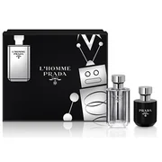 Prada L´Homme Dárková sada, toaletní voda 50ml + sprchový krém 100ml