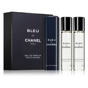 Chanel Bleu de Chanel Parfémovaná voda, 3x20ml (1x plnitelná + 2x náplň)