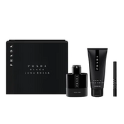 Prada Luna Rossa Black Dárková sada, parfémovaná voda 100ml + parfémovaná voda 10ml + sprchový gel 100ml