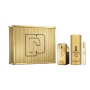 Paco Rabanne 1 Million Dárková sada, toaletní voda 50ml + toaletní voda 10ml + deospray 150ml