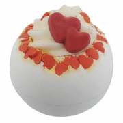 Šumivá koupelová bomba Bláznivý amor (Bath Blaster ø 7,5 cm) 160 g