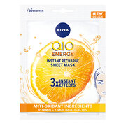 Textilní 10 minutová maska Q10 Plus C (10 Minutes Sheet Mask) 1 ks