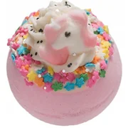 Šumivá koupelová bomba Věřím v jednorožce (Bath Blaster ø 7,5 cm) 160 g