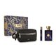 Versace Dylan Blue Dárková sada toaletní voda 100ml + toaletní voda 10ml+ kosmetická taška