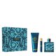 Versace Eros Dárková sada,  toaletní voda 100ml + sprchový gel 150ml + Toaletní voda 10 ml 