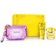 Versace Yellow Diamond Dárková sada, Toaletní voda 90ml + Tělové mléko 100ml + kosmetická taška