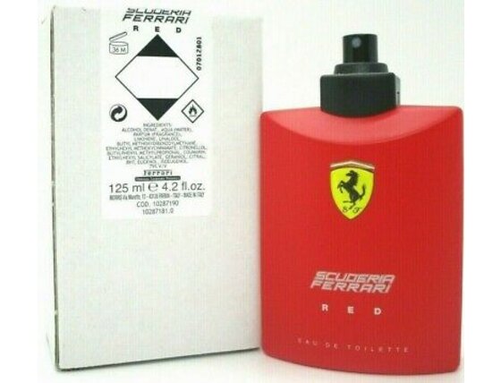 Ferrari scuderia red toaletná voda - tester, 125ml - 8002135139077
