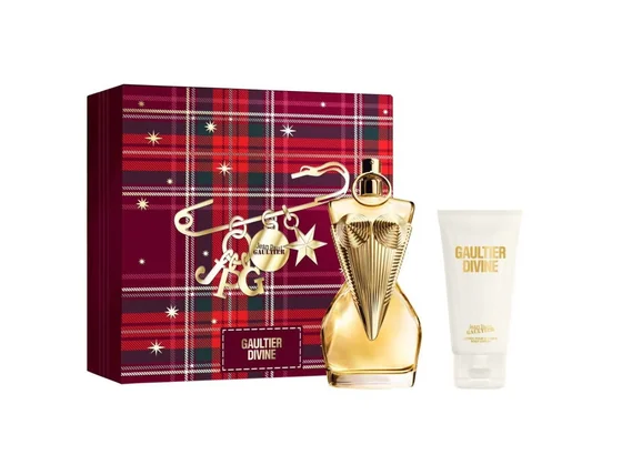 Jean paul gaultier gaultier divine darčeková sada, eau de parfum 100 ml + telové mlieko 75ml - divine-set