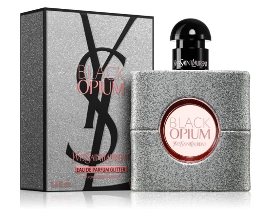 Yves saint laurent black opium glitter parfémovaná voda, 50 ml - Yves Saint Laurent Black Opium Glitter 50 ml edp