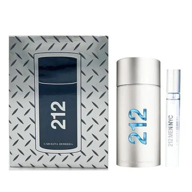 Carolina Herrera 212 Men Dárková sada, toaletní voda 100ml + toaletní voda 10ml