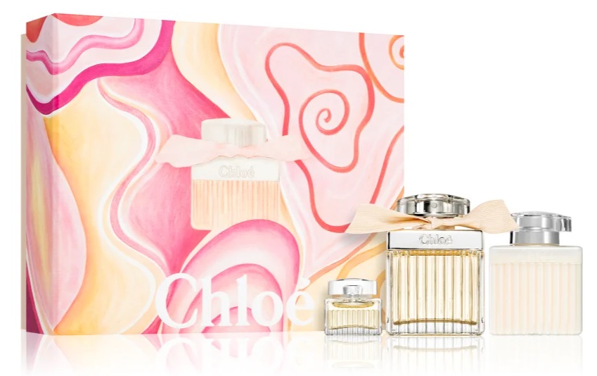 Chloe Chloé Dárková sada parfémovaná voda 75ml + tělové mléko 100ml + parfémovaná voda 5ml