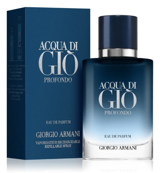 Giorgio Armani Acqua di Gio Profondo Refillable Parfemovaná voda 30ml, pánske