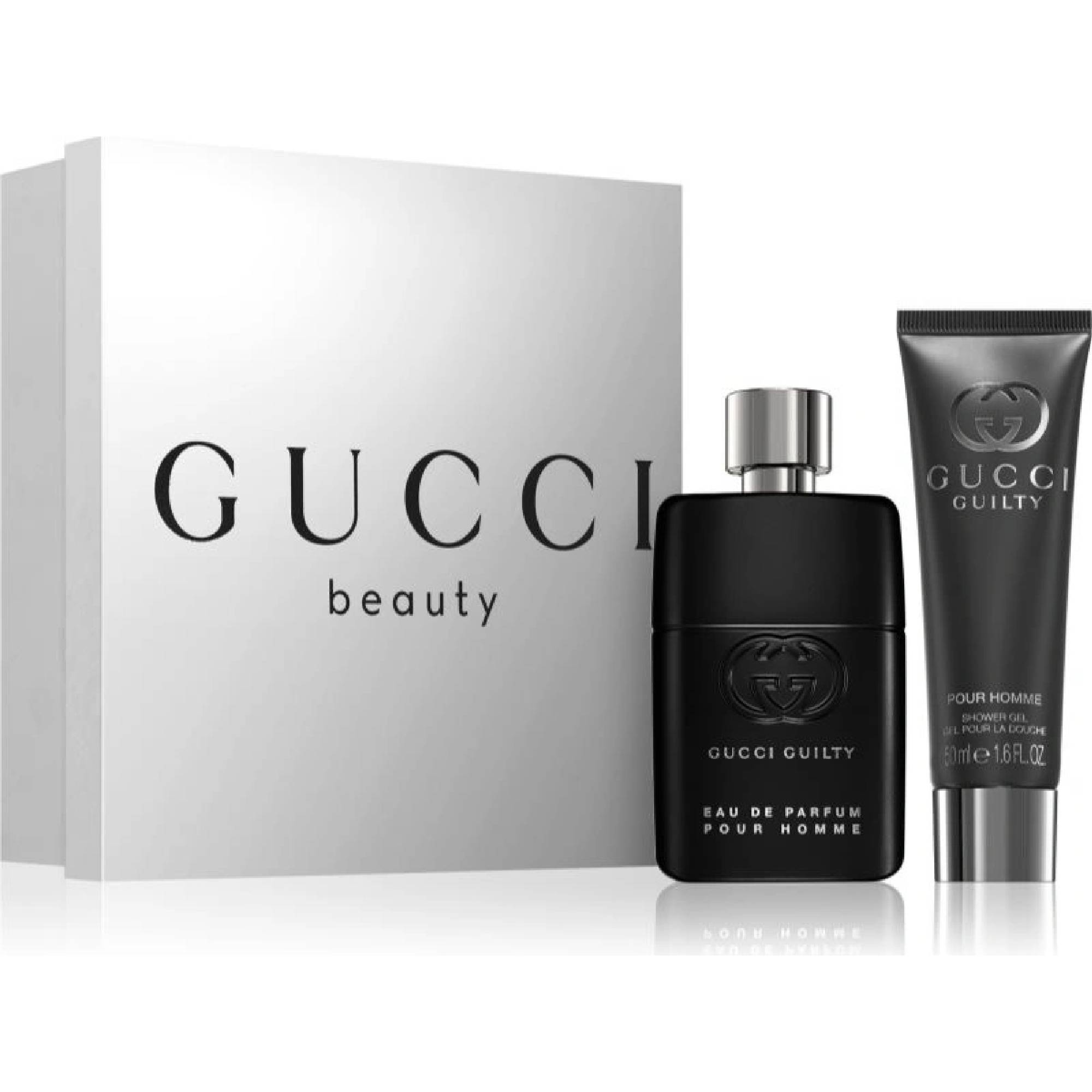 Gucci Guilty Pour Homme Dárková sada, Parfémovaná voda 50 ml + sprchový gél 50 ml