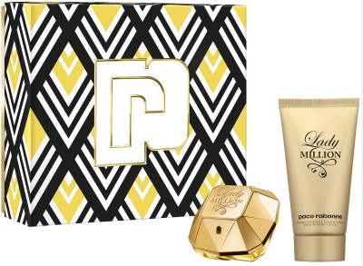Paco Rabanne Lady Million Dárková sada parfémovaná voda 50ml + tělové mléko 75ml
