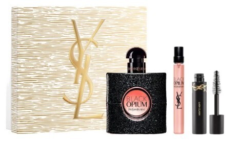 Yves Saint Laurent Opium Black Dárková sada parfémovaná voda 50ml + řasenka 2 ml + parfémovaná voda 10ml