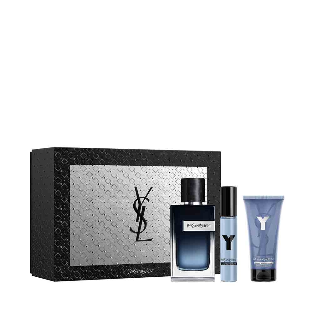 Yves Saint Laurent Y Dárková sada, parfemovaná voda 100ml + parfemovaná voda 10ml + balzám po holení 50ml