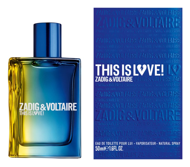 Zadig & Voltaire This is Love! Pour Lui Toaletní voda, 50ml