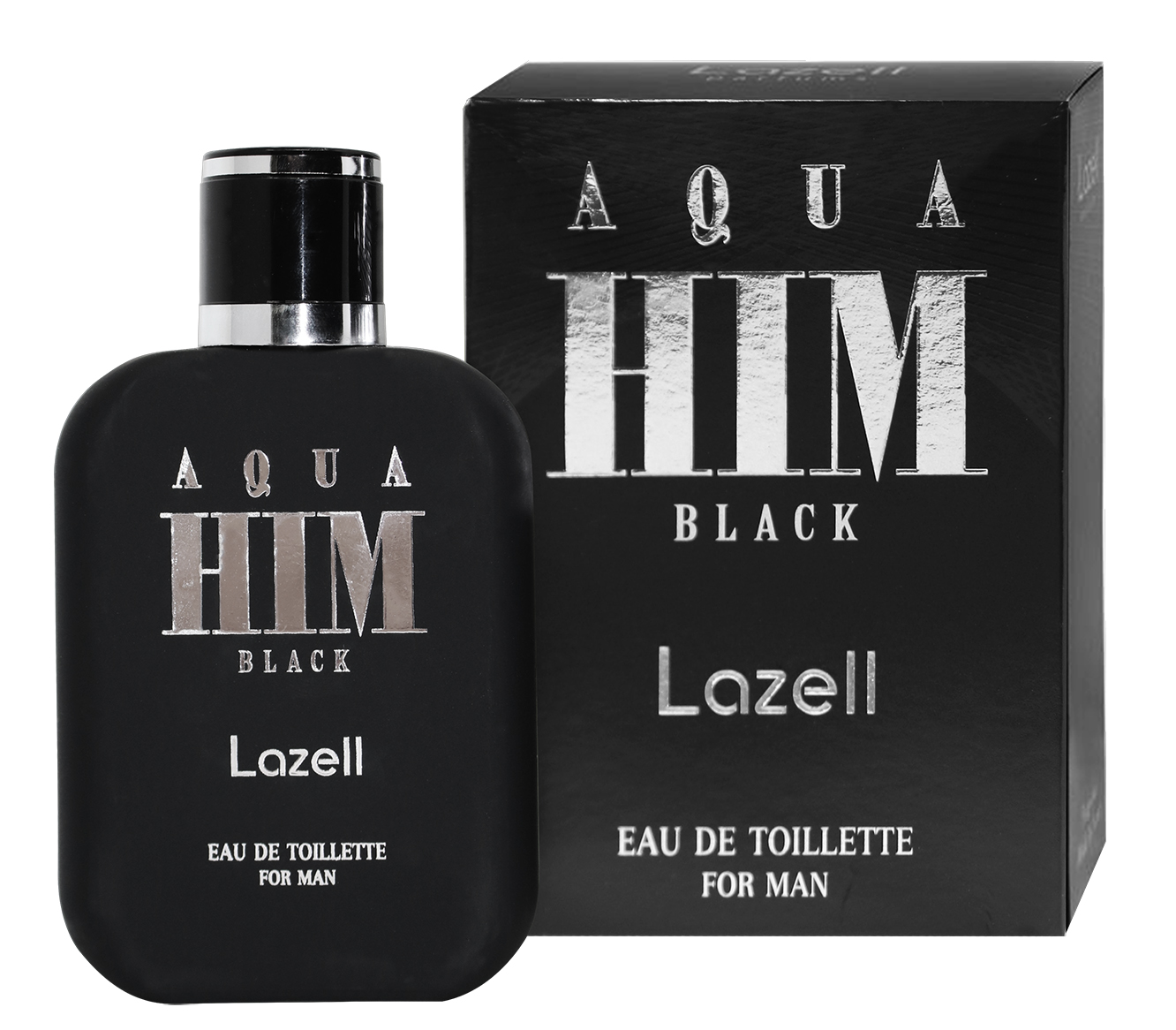 Lazell Aqua Him Black For Men toaletná voda 100ml