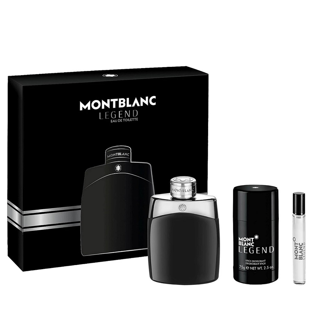 Mont Blanc Legend Dárková sada, toaletní voda 100ml + deostick 75g+ toaletní voda 7.5ml