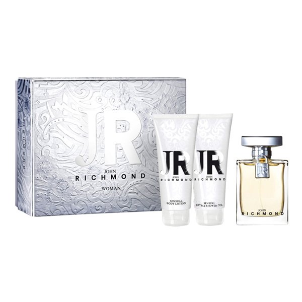 John Richmond John Richmond Ajándékszett, Eau de parfum 100 ml + Body lotion 50 ml + Shower gel 50 ml