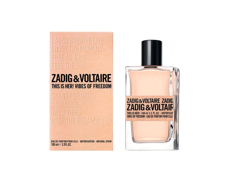Zadig & Voltaire This is Her! Vibes of Freedom Parfémovaná voda, 100ml
