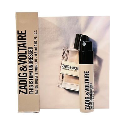 Zadig & Voltaire This is Him! Undressed Toaletní voda, 0.8ml