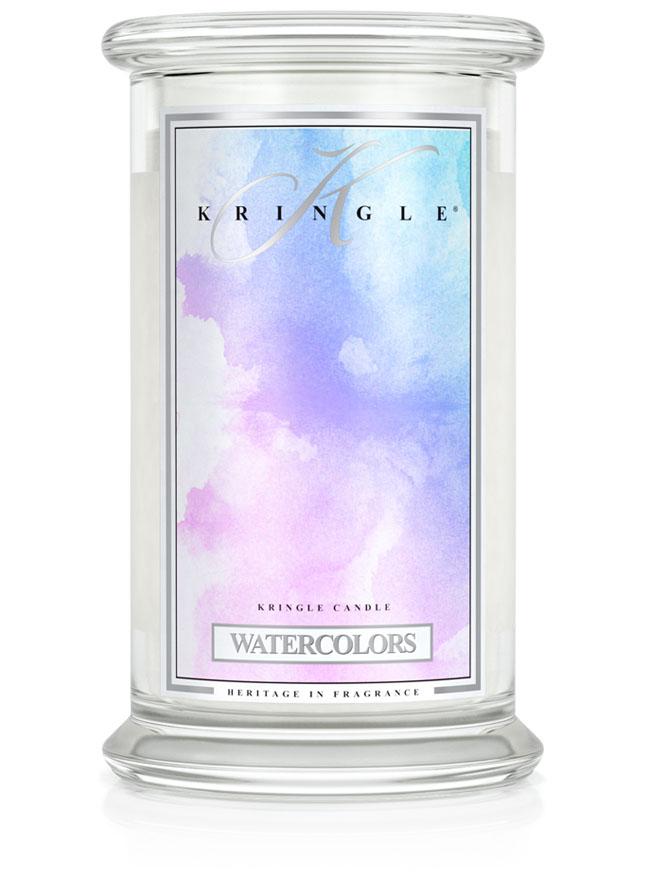 Kringle Candle Watercolors vonná svíčka velká 2-knotová (624 g)
