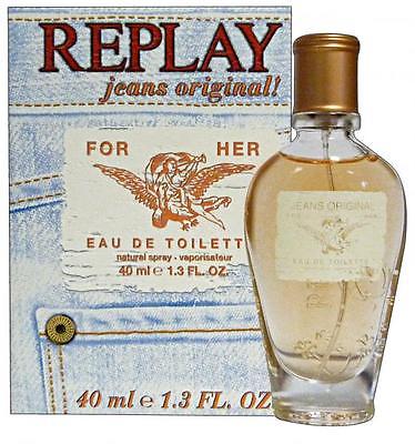 Replay Jeans Original for Her Toaletní voda, 40ml