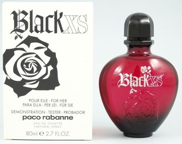 Paco Rabanne Black XS for Her Toaletní voda - Tester, 80ml