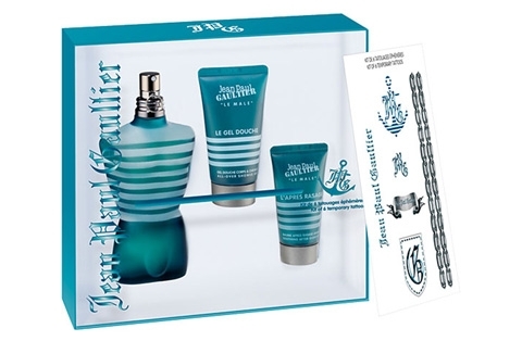 Jean Paul Gaultier Le Male Dárková sada, toaletní voda 125ml + sprchový gel 50ml + balzám po holení 30ml