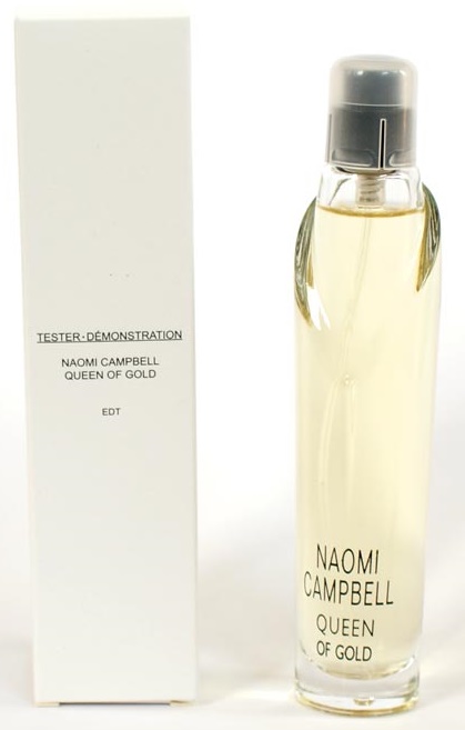 Naomi Campbell Queen Of Gold Toaletní voda - Tester, 50ml