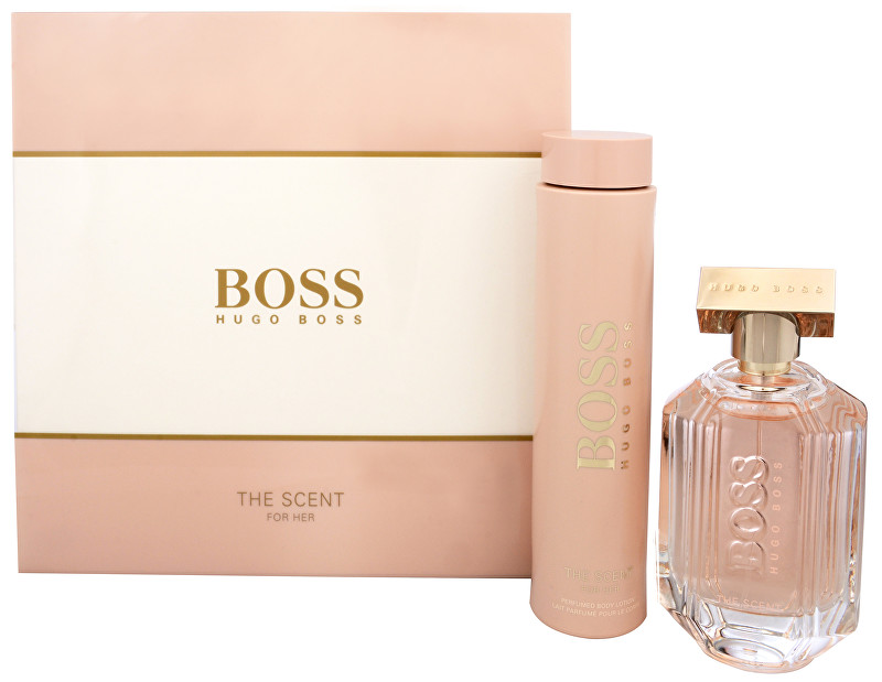 Hugo Boss The Scent for Her Dárková sada, parfémovaná voda 100ml + tělové mléko 200ml