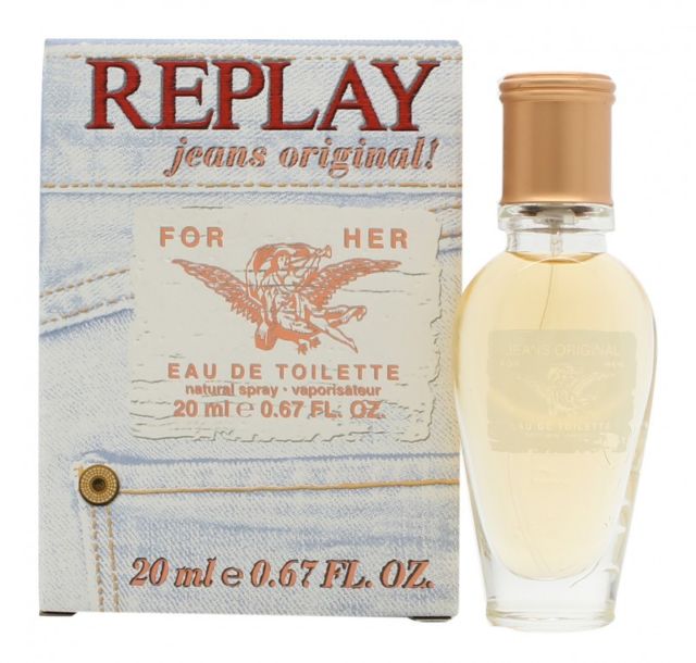 Replay Jeans Original for Her Toaletní voda, 20ml